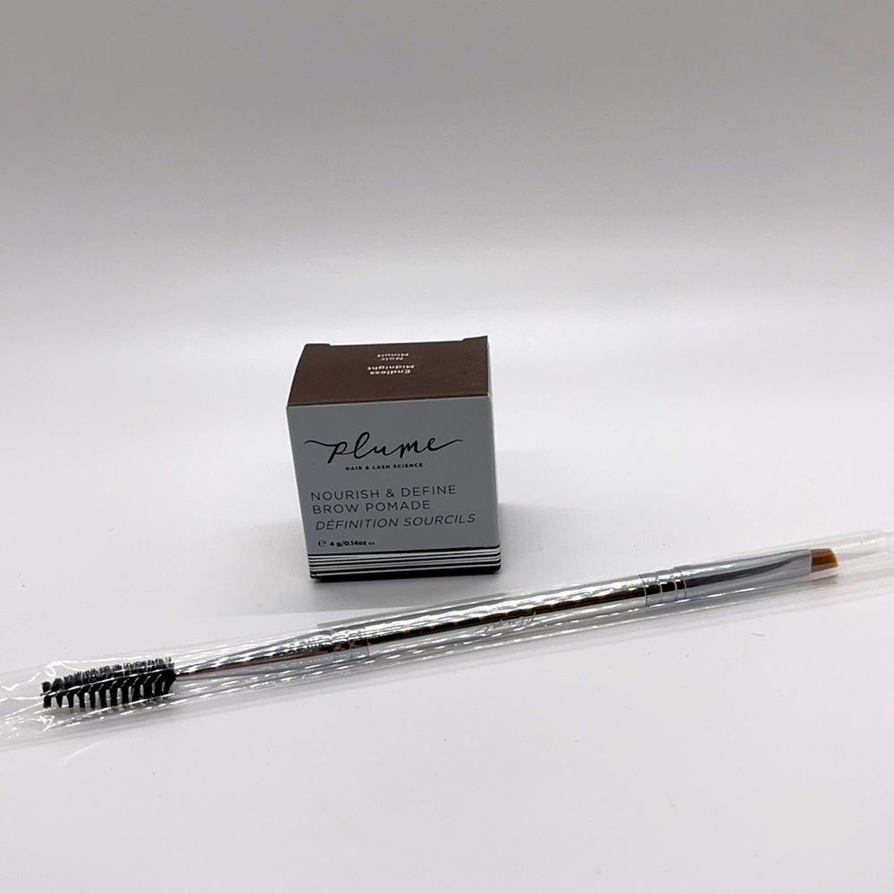 NWT Plume Science NOURISH & DEFINE BROW POMADE - Endless Midnight - Picture 4 of 6